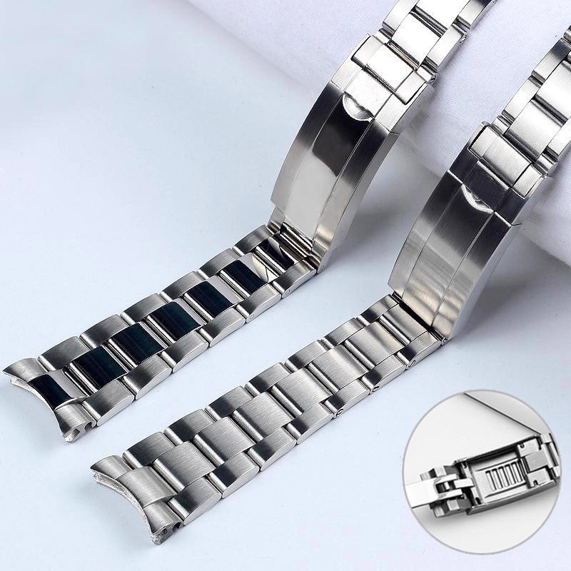 Jewelry Rolex Watches - 20mm Metal Bracelet For Oyster Stainless