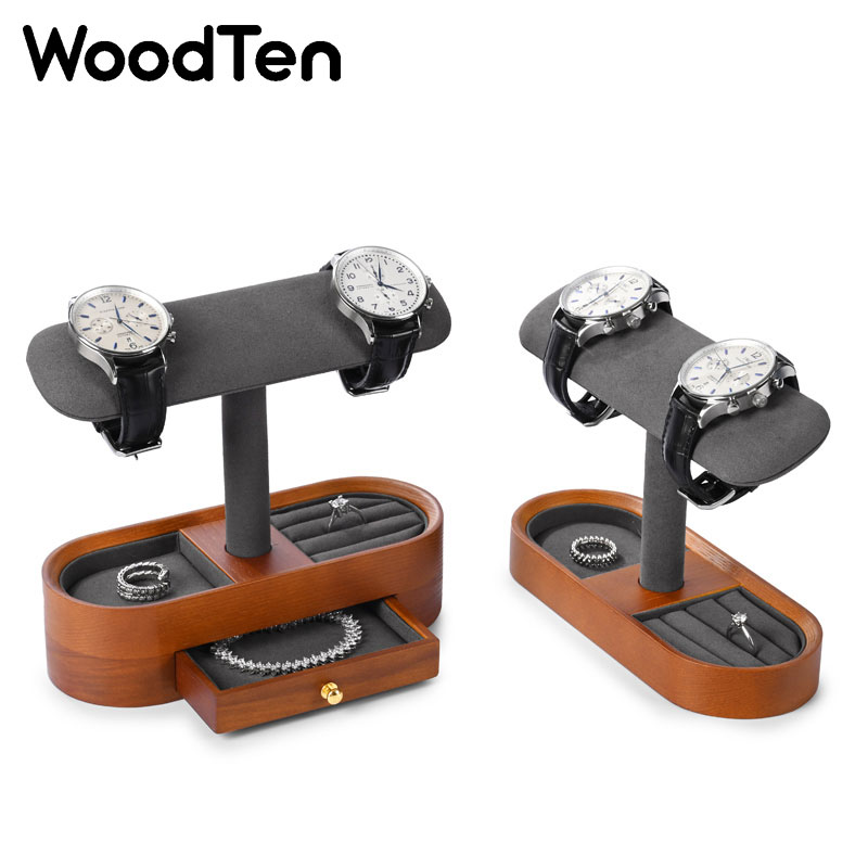 WoodTen Watch Display Stand wi - đánh giá và giá Jewelry Stand Watches