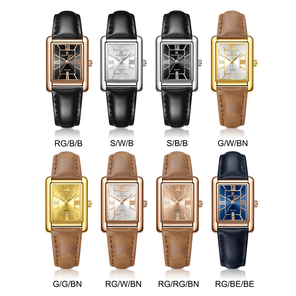 NAVIFORCE Women's Elegant Rect - đánh giá và giá Jewelry Like Watches
