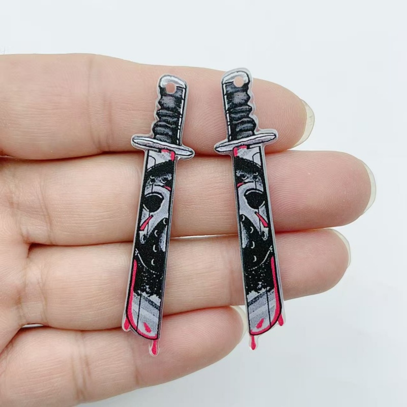 10 pieces of acrylic jewelry H - đánh giá và giá Drop Earrings