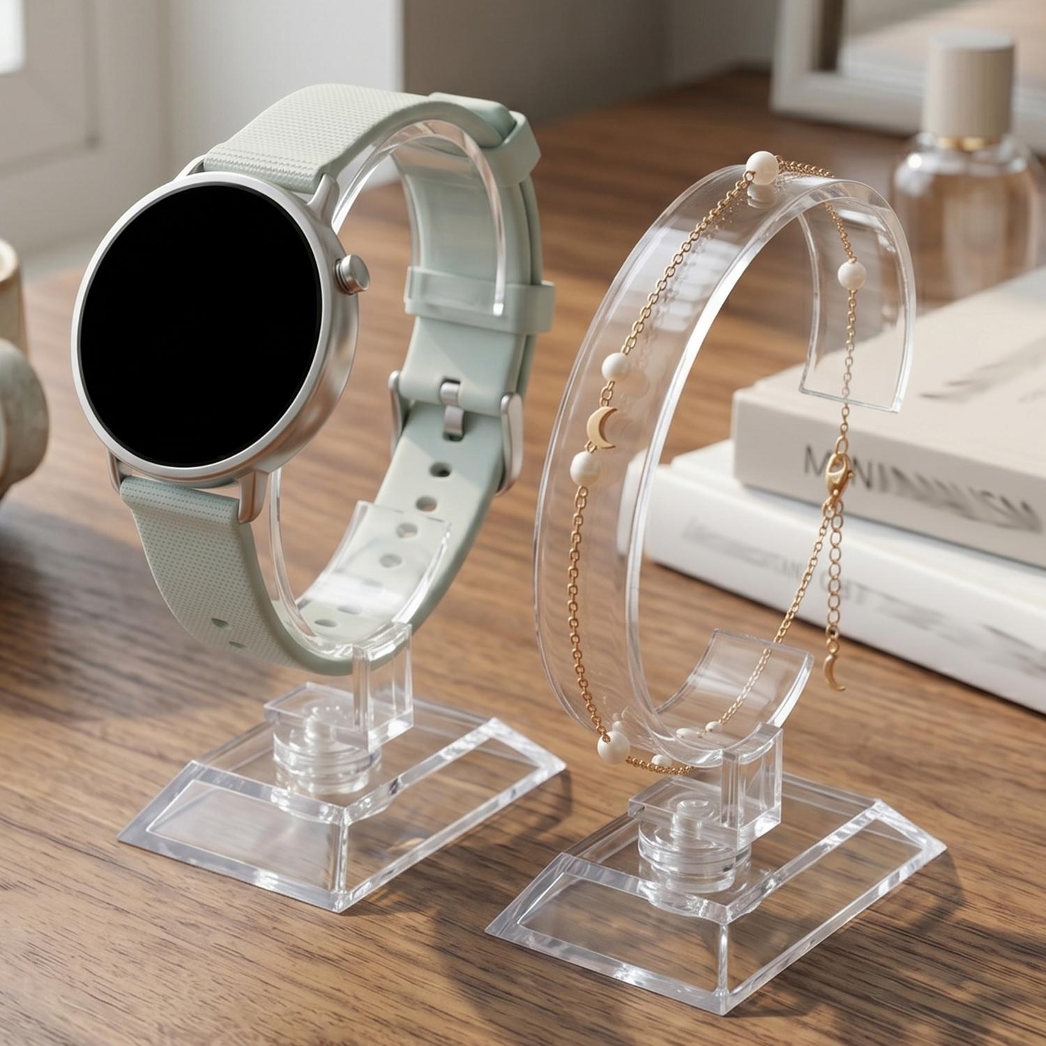 Transparent Watch Display Stan - đánh giá và giá Jewelry Stand Watches
