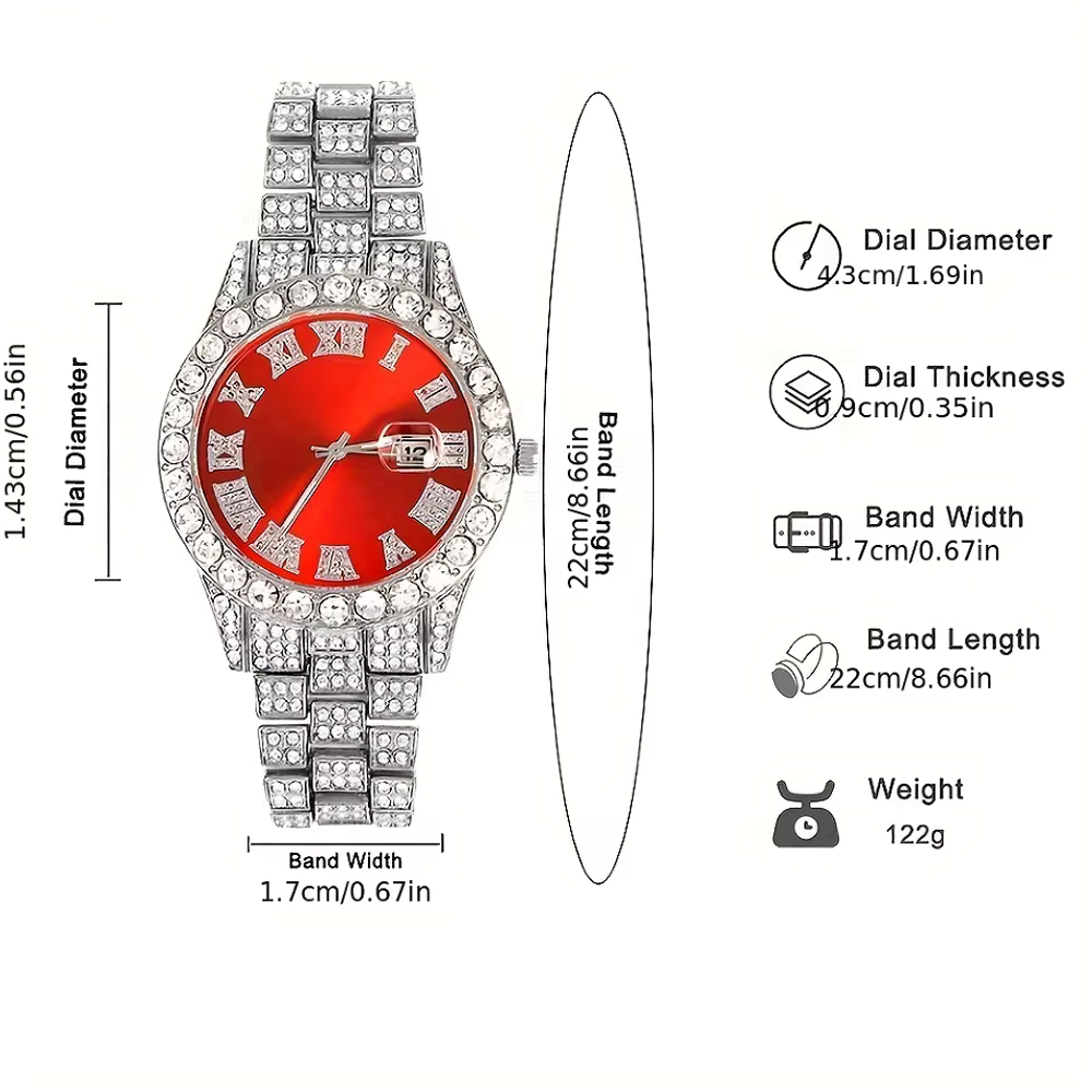 Silver Color Cuban Chain Watch - đánh giá và giá Jewelry Watches For Kids
