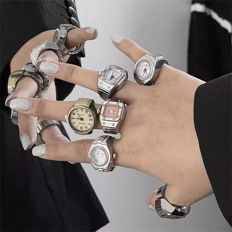 Vintage Sliver Mini Punk Watch - đánh giá và giá Vintage Jewelry Watches Women