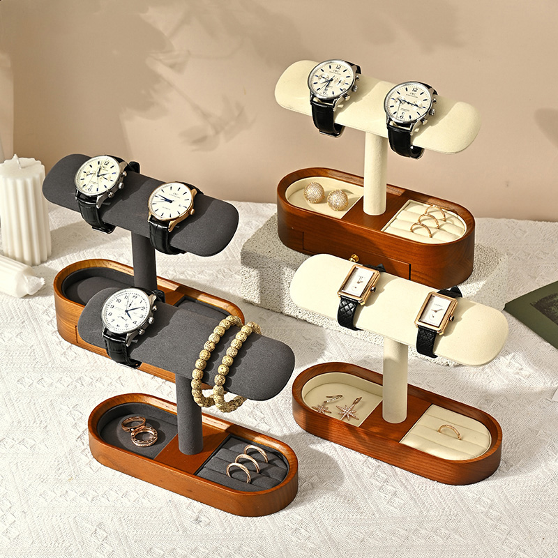 Oirlv Solid Wood Watch Organiz - đánh giá và giá Jewelry Stand Watches