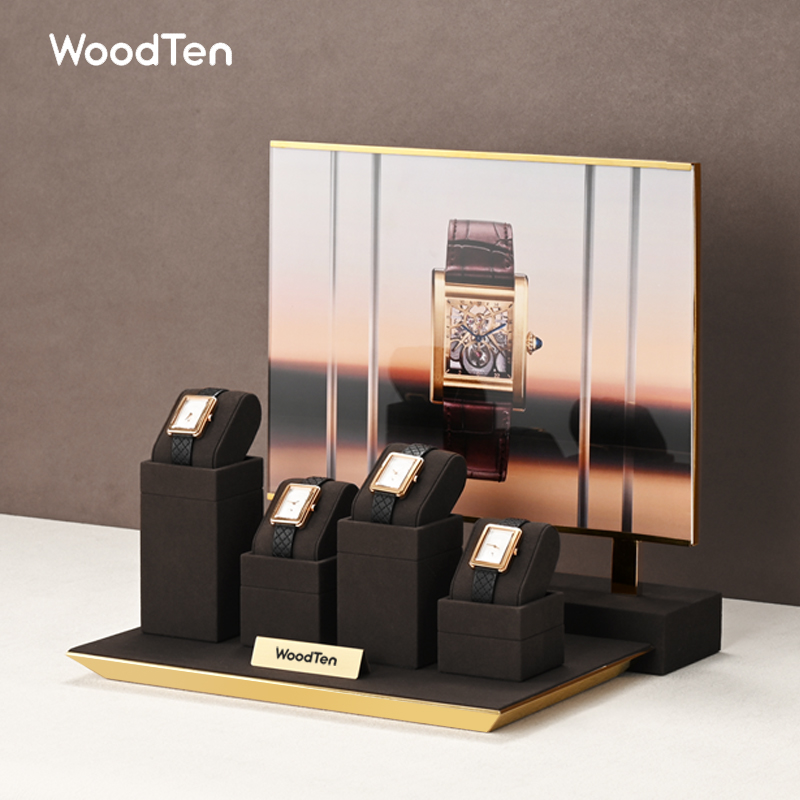 WoodTen Microfibe Watch Stand  - đánh giá và giá Jewelry Stand Watches