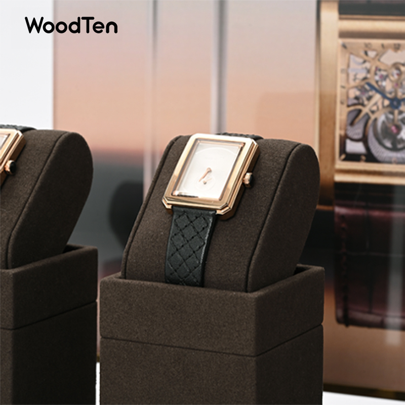 WoodTen Microfibe Watch Stand  - đánh giá và giá Jewelry Stand Watches