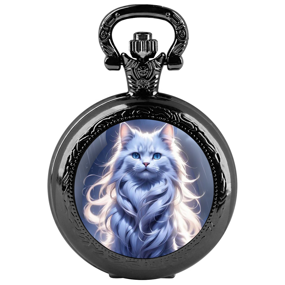 Cute Cartoon Cat Design Quartz - đánh giá và giá Jewelry Watches For Kids
