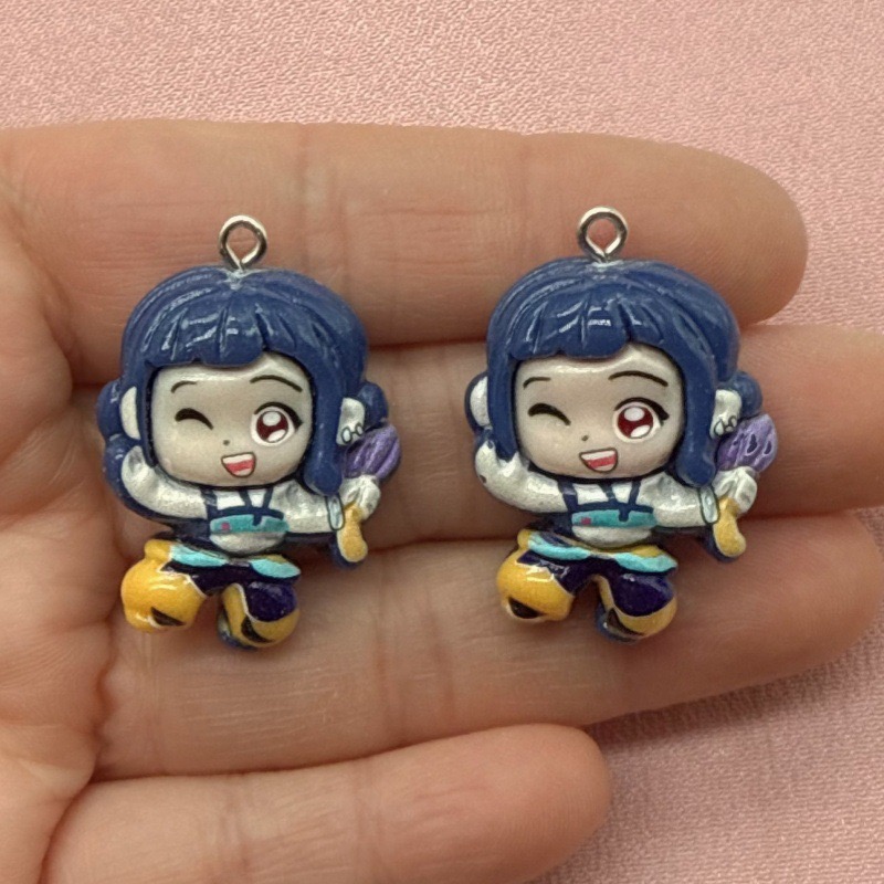 10pcs resin cartoon pendant, D - đánh giá và giá Drop Earrings