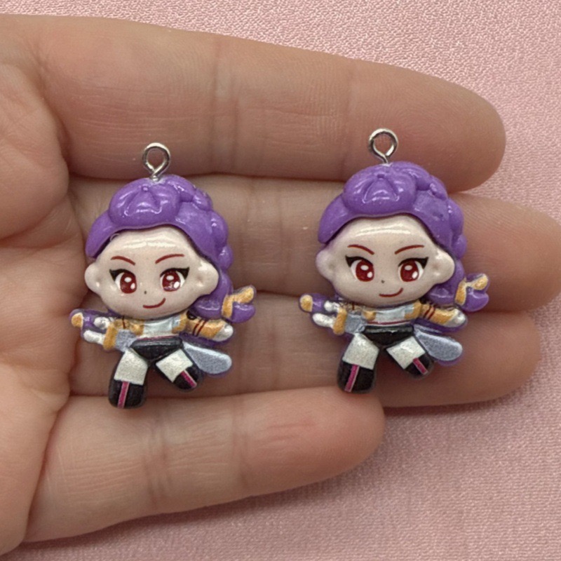 10pcs resin cartoon pendant, D - đánh giá và giá Drop Earrings