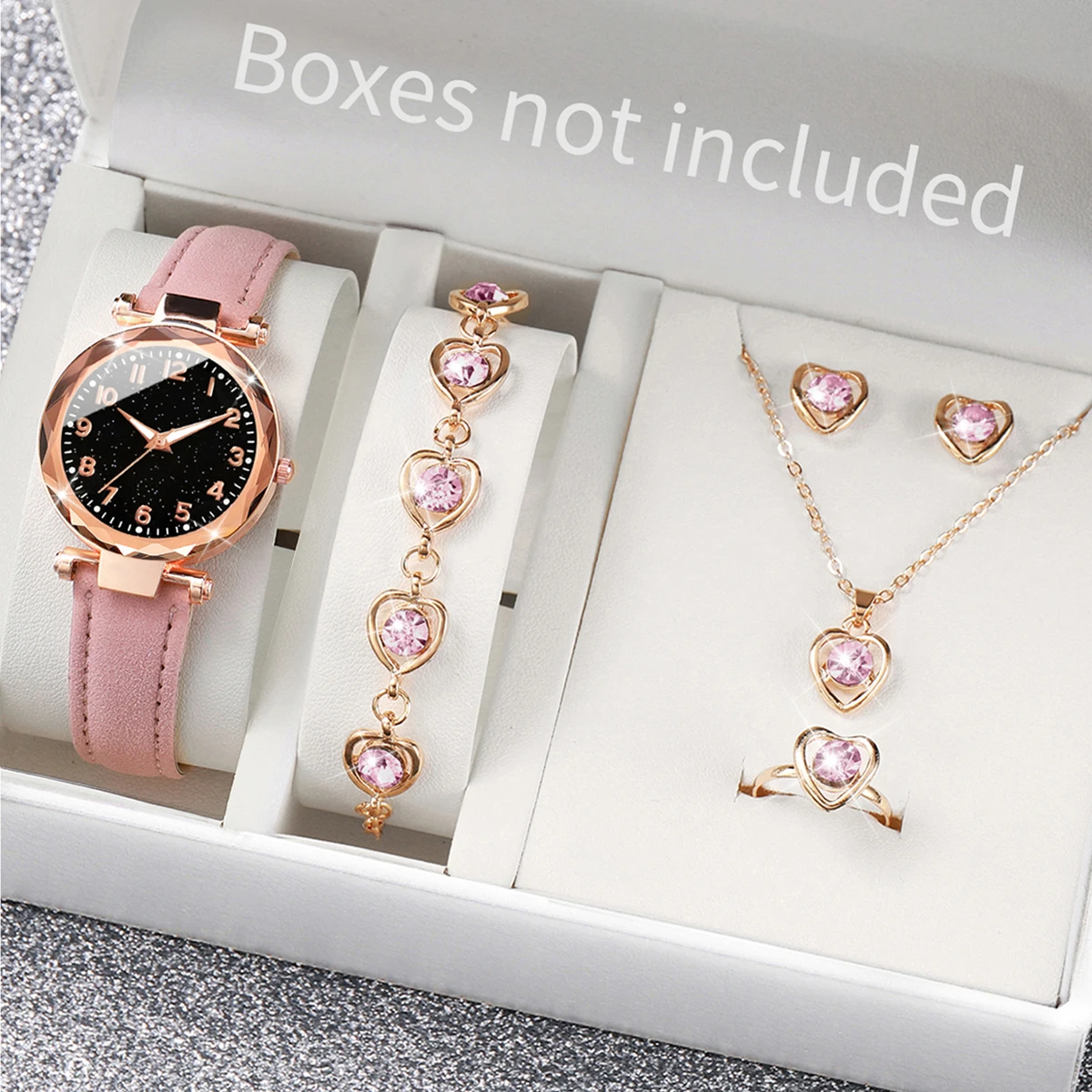 5/6PCS Fashion Women Watches C - đánh giá và giá Jewelry Like Watches