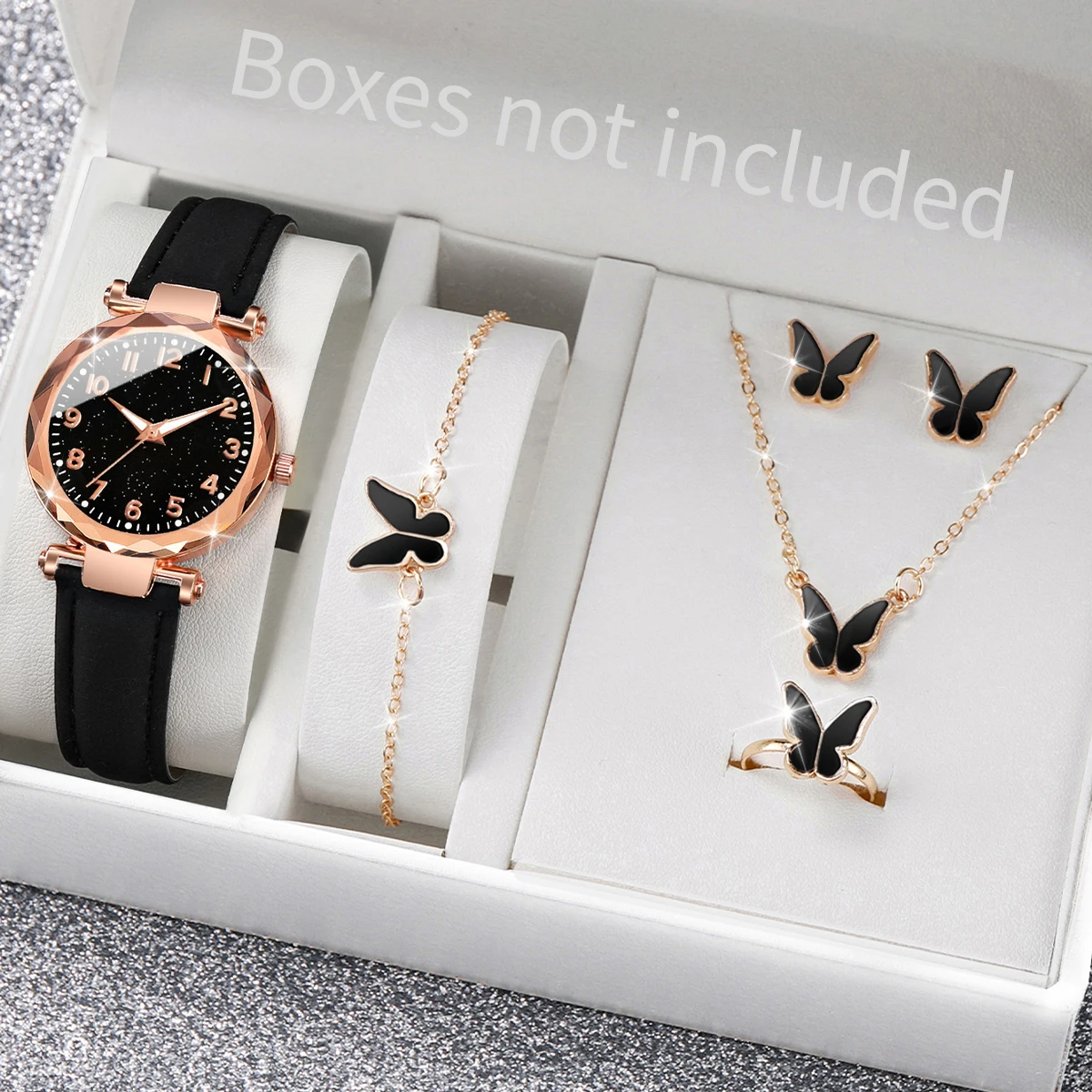 5/6PCS Fashion Women Watches C - đánh giá và giá Jewelry Like Watches