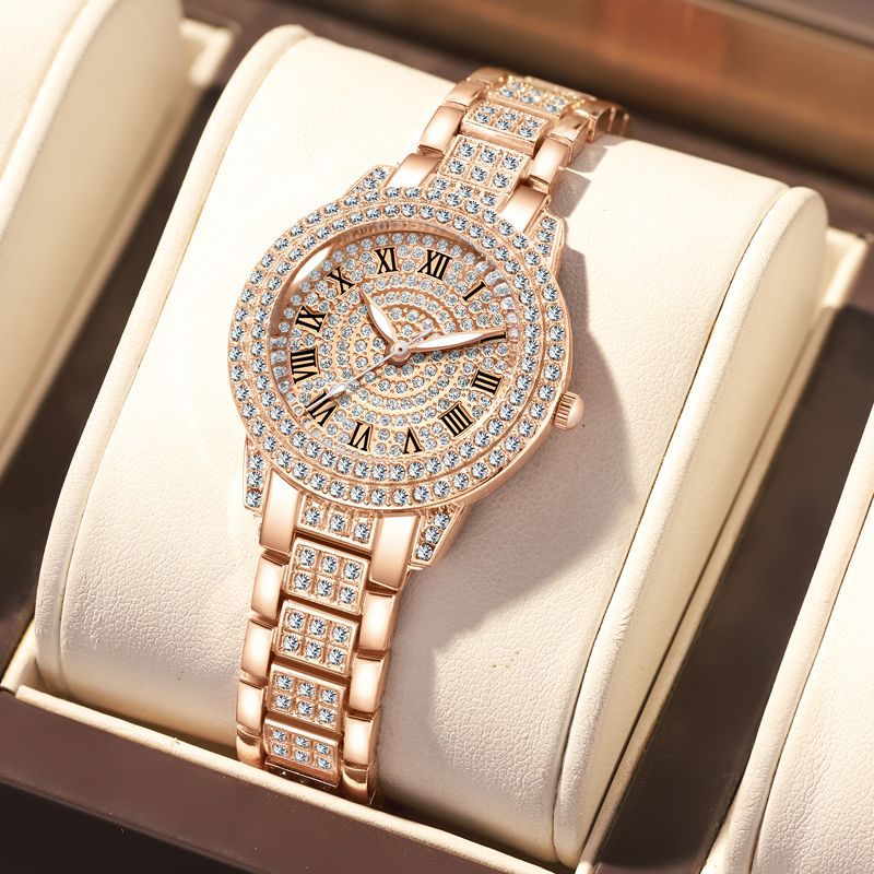 Diamond Roman Pattern Women Qu - đánh giá và giá Jewelry Watches For Kids