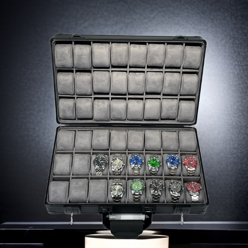 Aluminum Green Watch Box Mens  - đánh giá và giá Jewelry Rolex Watches