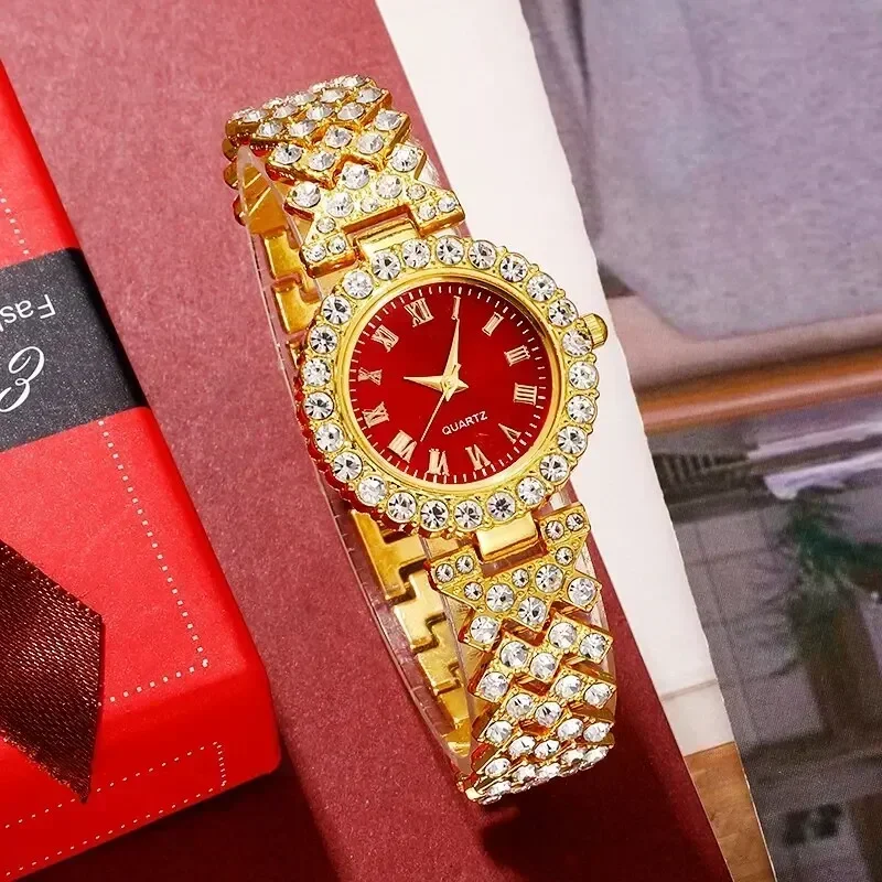 Golden Luxury Watch Women Ring - đánh giá và giá Jewelry Like Watches